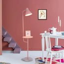 DecorBites™ Macaron 1-Bulb Rotatable Floor Lamp with Metal Shade - Funnel Shaped Standing Light Fixture