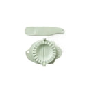 Mint green leaf silicone dumplings maker tool kitchen accessory