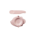 Mint green leaf silicone dumplings maker tool kitchen accessory