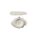 Mint green leaf silicone dumplings maker tool kitchen accessory