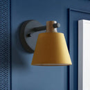 DecorBites™ Rotatable Nordic Bucket Wall Lamp - 1 Light Fabric Lighting for Child's Bedroom or Stairwell