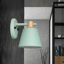 DecorBites™ Rotatable Nordic Bucket Wall Lamp - 1 Light Fabric Lighting for Child's Bedroom or Stairwell