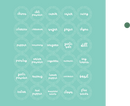 Mint Hand Letter Spice Labels