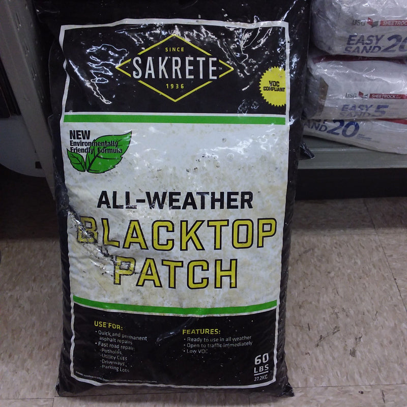 Sakrete 60lb All weather blacktop Patch