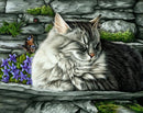 Missed Butterfly WD2421 14.9 x 18.9 inches Wizardi Diamond Painting Kit