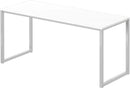 Mission Style 48 Inch White Computer Desk Home Office