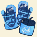 Let's Cook Oven Mitts And Potholder Set