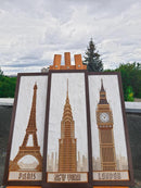 Mixed technique stitch kit M-190C "New York"