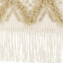 Malay Cream Diamond Fringe Wall Hanging - Clearance