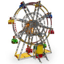 Rotating Motorized with LED Lights Metal Ferris Wheel Model Kit (954 Pieces) 14 Inches