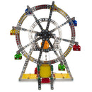 Rotating Motorized with LED Lights Metal Ferris Wheel Model Kit (954 Pieces) 14 Inches