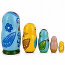 The Chicken Family Wooden Nesting Dolls