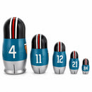 Football Wooden Nesting Dolls