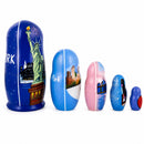 New York City Wooden Stacking Nesting Dolls