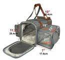 Mr. Peanut's Gold Series Big Apple Double Expandable Pet Carrier