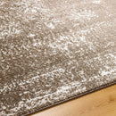 Yevette Traditional Dark Brown Area Rug