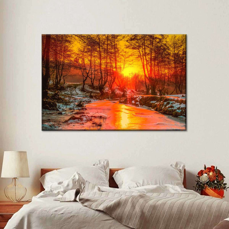 Frozen Creek Wall Art