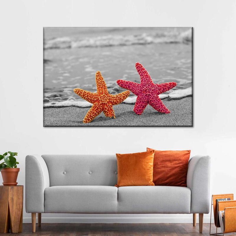 Nautical Starfish Duo Wall Art