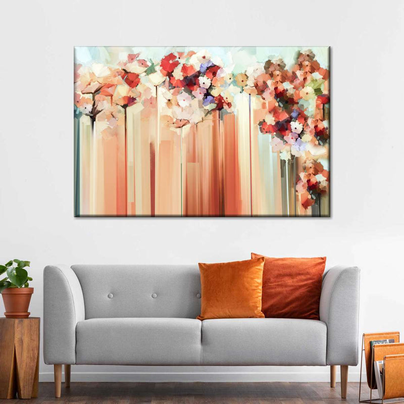 Floral Abstract Wall Art