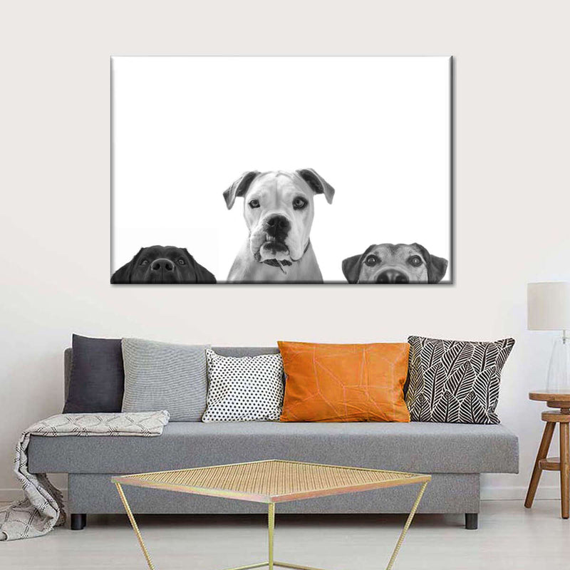 Curious Dogs Wall Art