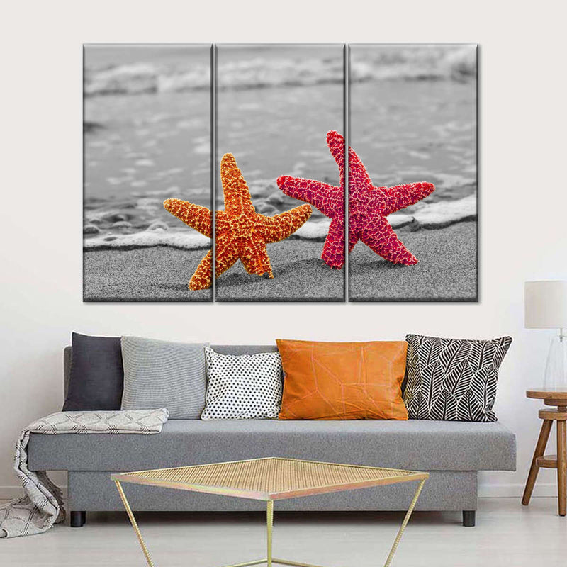 Nautical Starfish Duo Wall Art