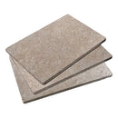 Mocha Noce Tumbled Modern Edge Travertine Pool Coping 16x24 5cm