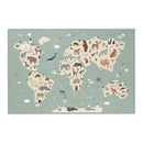 World Play Rug - Oh, the places you'll go / Adventures await / Little dreamer