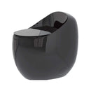 Nuvia Modern 1.28 GPF Single Flush 1-Piece Ceramic Egg-Shaped Toilet (SAK93341)