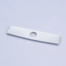 Modern 10 inch deck plate escutcheon kitchen bathroom sink hole cover