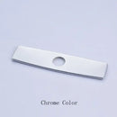 Modern 10 inch deck plate escutcheon kitchen bathroom sink hole cover