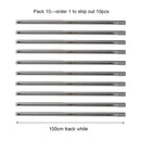 Modern 100cm black & white track for living room lighting