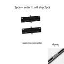 Modern 100cm black & white track for living room lighting