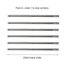 Modern 100cm black & white track for living room lighting