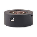 Alora Modern 32-Inch 40K BTU Round Iron Propane Fire Pit (SAK29102)