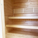 SaunaLife Model G2 4-Person Garden-Series Luxury Wooden Outdoor Home Sauna Kit [SL-MODELG2] (SAK84510)