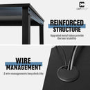 Modern 63 Inch Computer Desk for Home Office Use