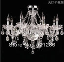 Modern 8 arm crystal k9 chandelier living room lighting