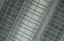 Modern Stripes 8x10 Hand Made Ivory and Gray Blended Wool Area Rug