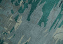 Modern Abstract 2x2, 2x4, 4x6 and 8x10 Feet Multi color Hand Tufted Wool and Viscose Area Rug | BAN01