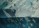Modern Abstract 2x2, 2x4, 4x6 and 8x10 Feet Multi color Hand Tufted Wool and Viscose Area Rug | BAN01