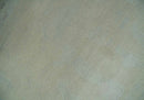 Modern Abstract Beige and Silver Hand loom 5x8 wool and Art Silk Area Rug