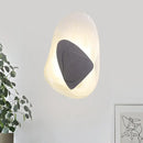 Clear Glass Rock Sconce