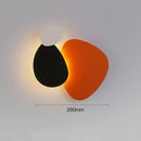 Modern abstract geometric art wall lamp for bedroom and living room