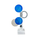 Modern abstract geometric crystal ornaments ring living room sculpture