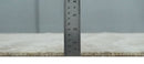 Modern Abstract Silver and Beige Hand knotted 6x9 Art Silk Area Rug