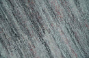 Modern Abstract Silver, Gray, Charcoal and Brown Dari 5x8 Pet yarn Area Rug