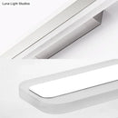 DecorBites™ Modern Acrylic LED Bathroom Vanity Lighting Fixture in Warm/White Light, 16"/19.5"/23.5" Wide