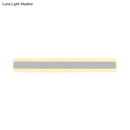 DecorBites™ Modern Acrylic LED Bathroom Vanity Lighting Fixture in Warm/White Light, 16"/19.5"/23.5" Wide