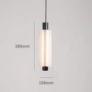Modern acrylic minimalist pendant lights bedroom led lamp