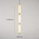 Modern acrylic minimalist pendant lights bedroom led lamp
